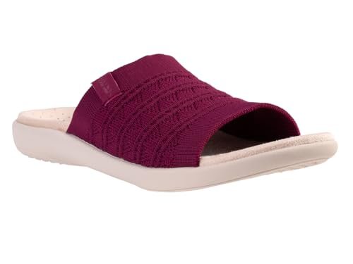 Revitalign Al Fresco Orthotic Memory Foam Knit Slide Sandals